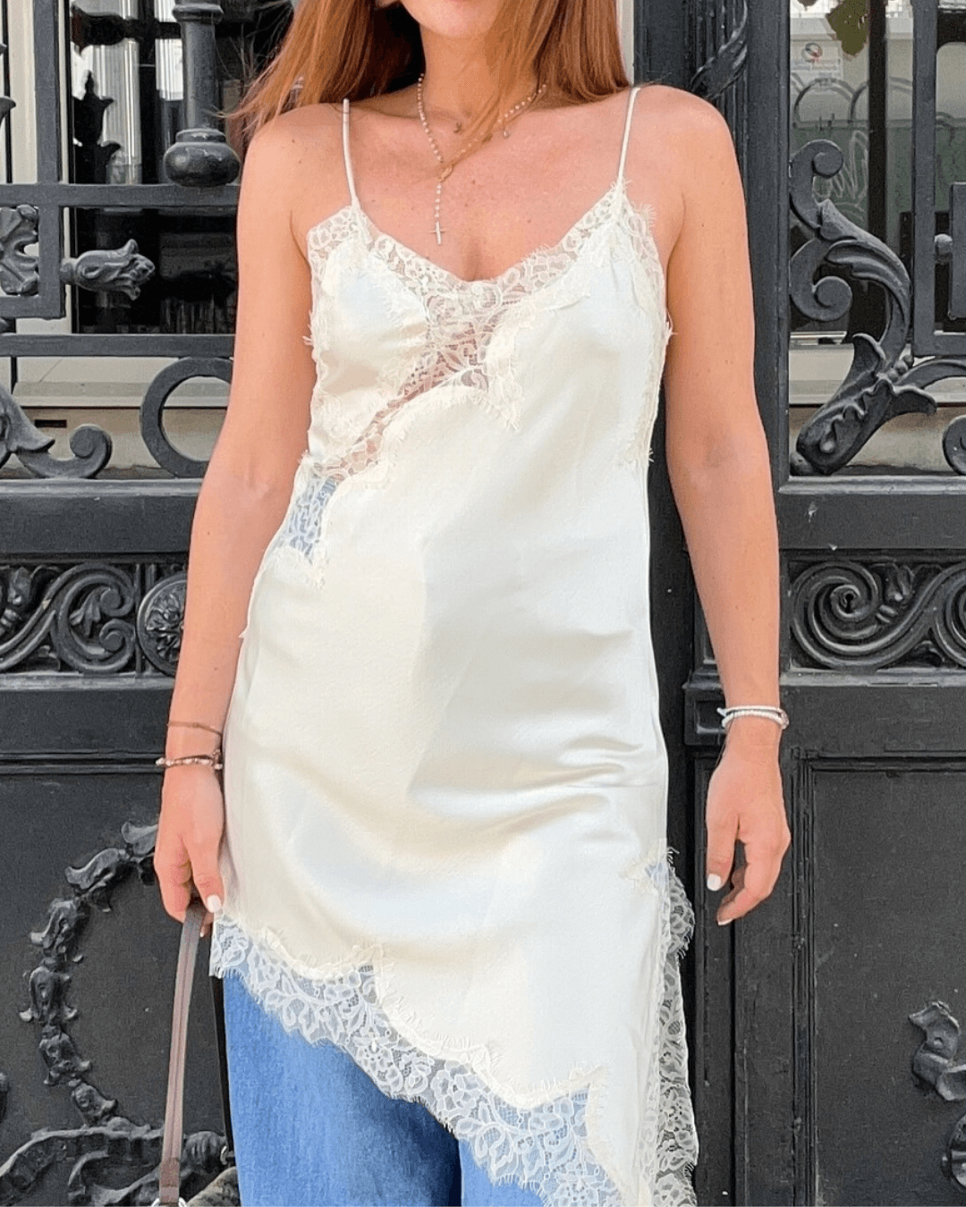 Damska Casualowa Asymetryczna Sukienka | Midi