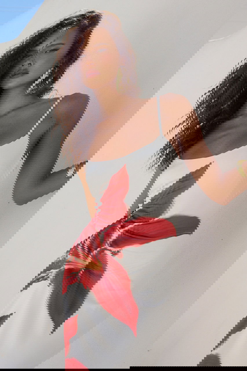 Damska Letnia Sukienka w Kwiaty | Maxi