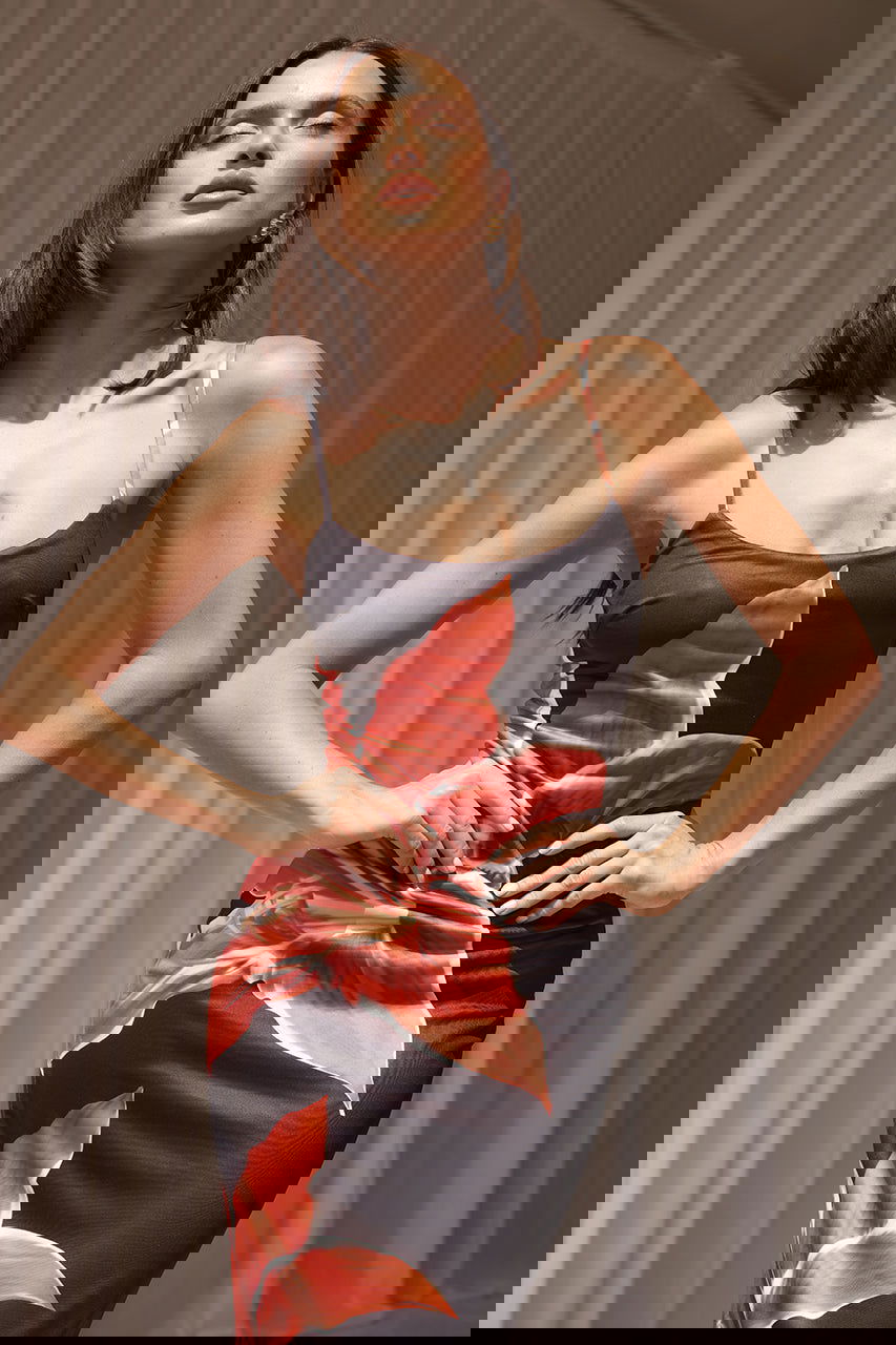 Damska Letnia Sukienka w Kwiaty | Maxi