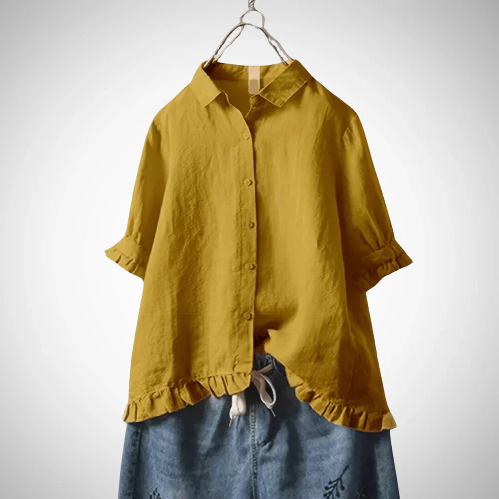 Damska Bluzka | Luźny Krój