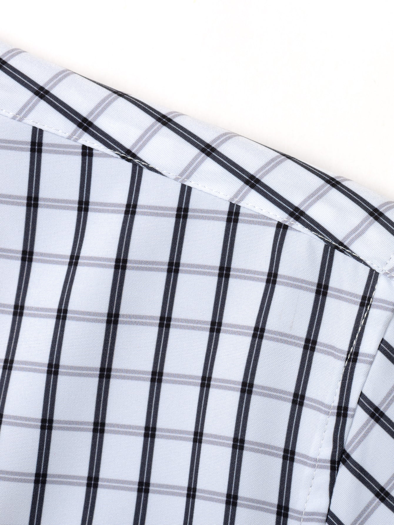 Męski Komplet Koszula W Kratę & Spodnie | Komplet