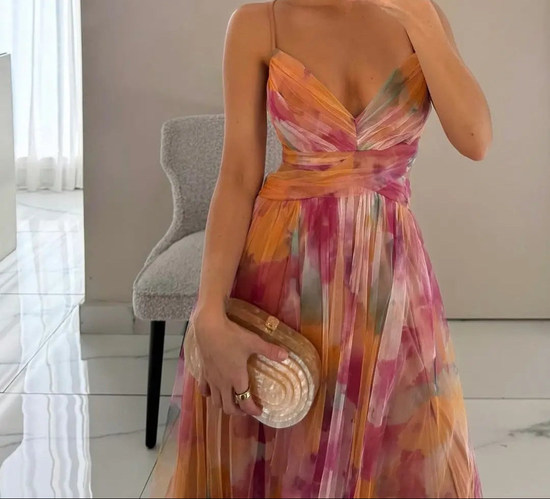 Damska Letnia Ślubna Sukienka | Maxi