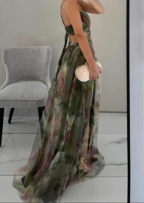 Damska Letnia Ślubna Sukienka | Maxi